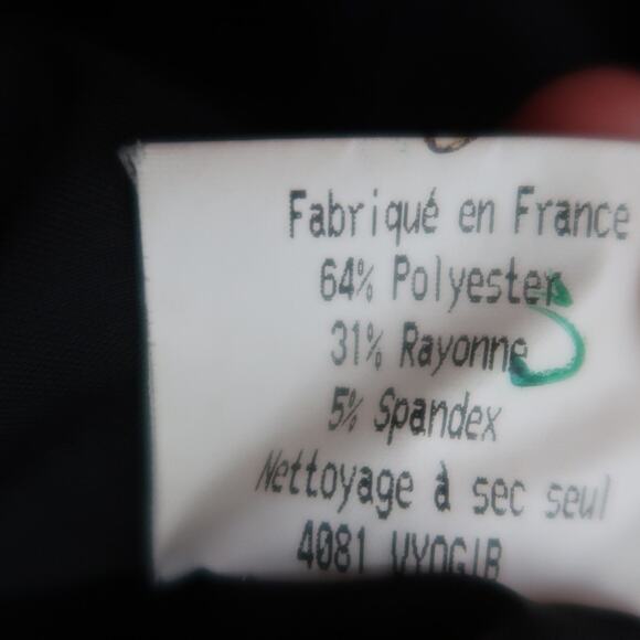 Vertigo Paris Pour La Ville black button front blazer jacket M - Picture 6 of 7